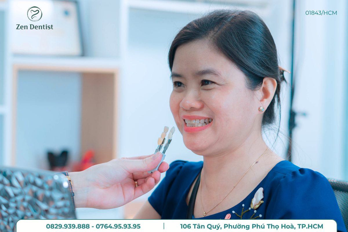 Vì sao nhiều người lựa chọn tẩy trắng răng không đau Tân Phú tại Zen Dentist
