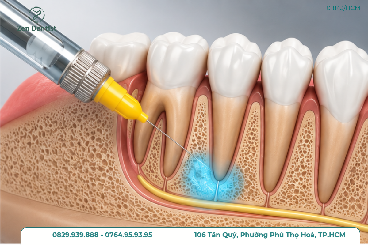 Tiêm thuốc tê nhổ răng có ảnh hưởng gì không?
