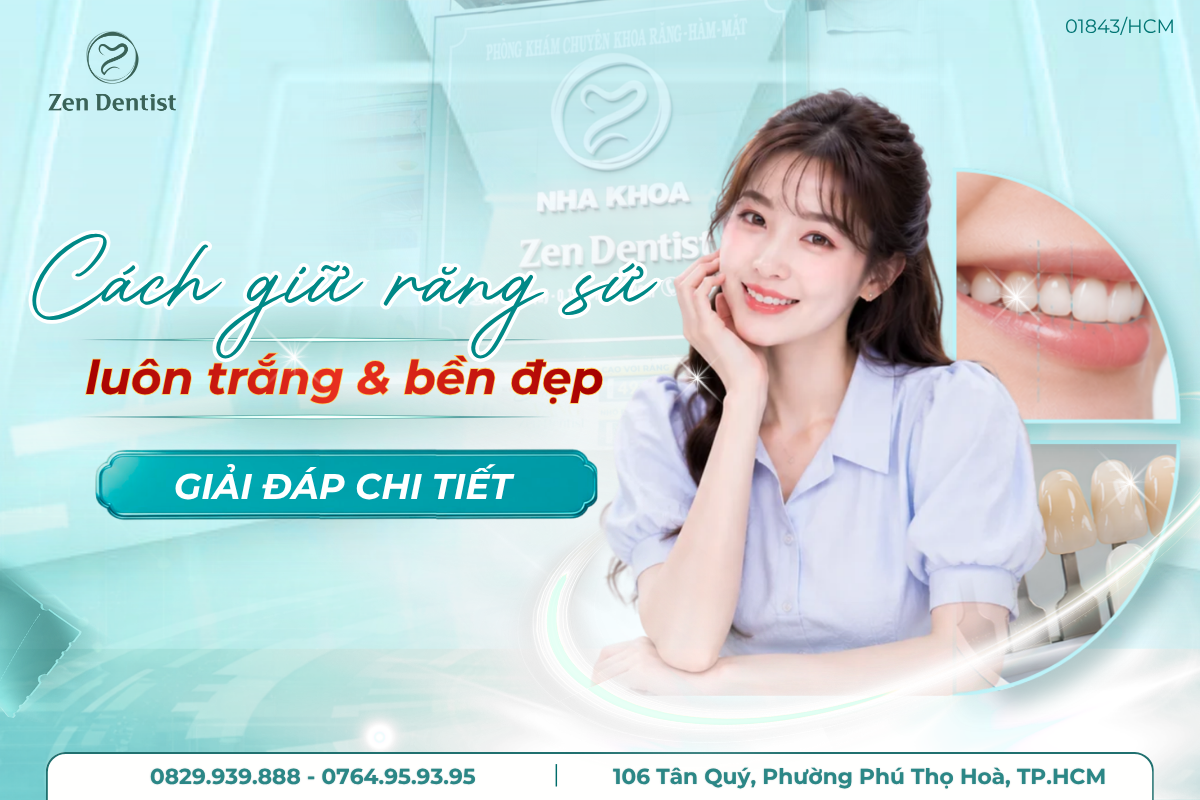 cách giữ răng sứ luôn trắng