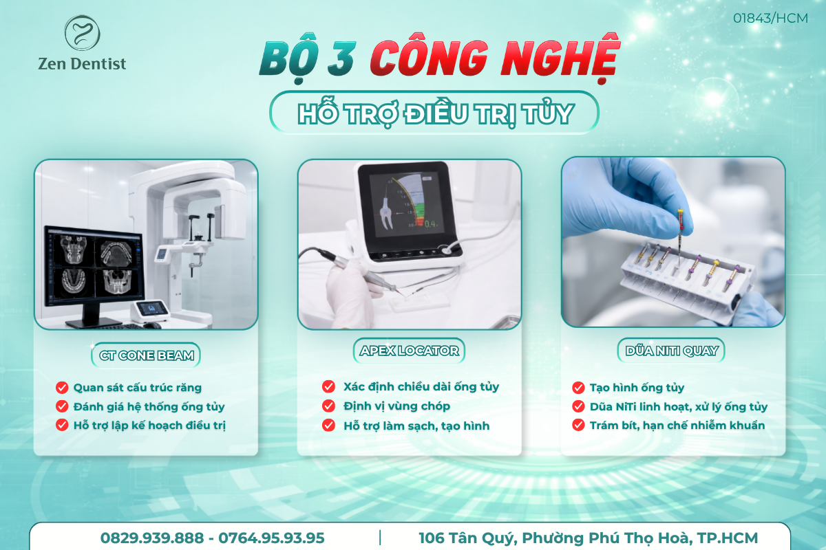 Công nghệ hỗ trợ điều trị tủy